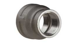 ASTM A182 SS 316Ti Threaded Reducing Coupling